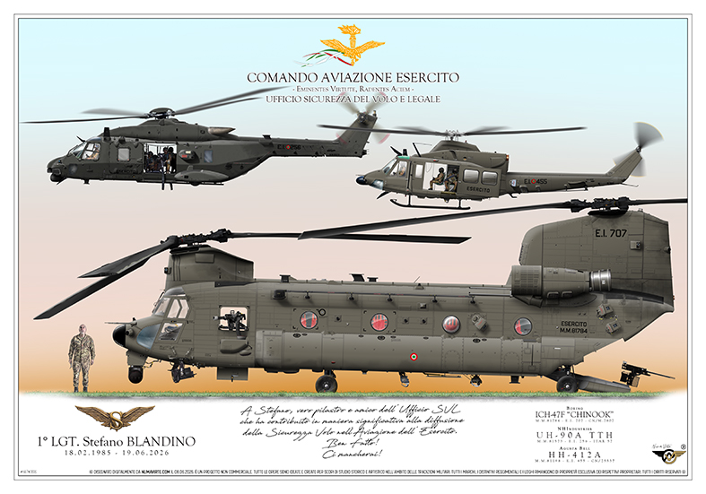 Squadron print omaggio all'Ufficio Sicurezza del Volo COMAVES